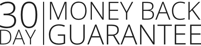 30 day money back guarantee