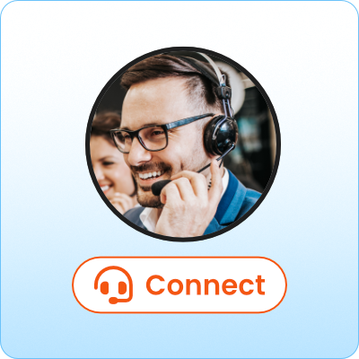 an image of an idefend advisor and a button that says "connect"